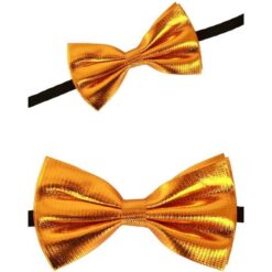 Vlinderstrik goud