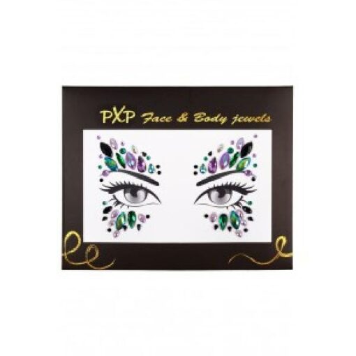 PXP Face & Body jewels Peacock