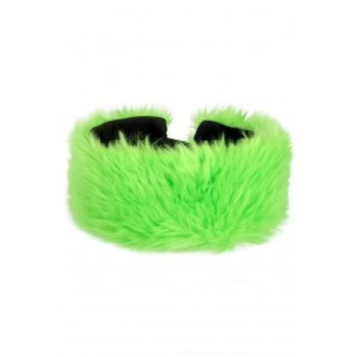 Hoofdband pluche groen