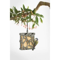 SINGINGFRIEND FEEDER ANNA 13X4X14 CM GRIJS