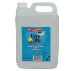 GEDEMINERALISEERD WATER, 5-LITER