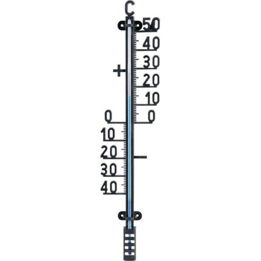 Thermometer cijfers zwart