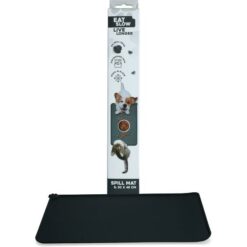 Eat Slow Live Longer Spill Mat S Grey