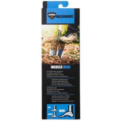 Neskrid inlegzool universeel high blauw maat 42