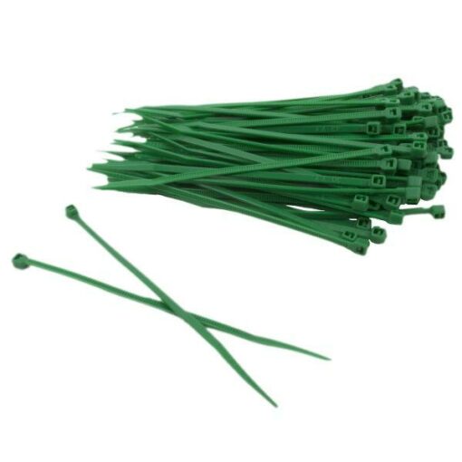 KABELBANDJE -MM- 4.8X200 (100ST)- GROEN