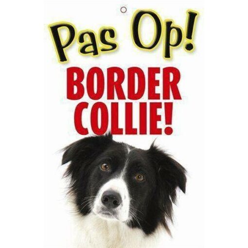OTTER HOUSE WB BORDER COLLIE 21X15 CM