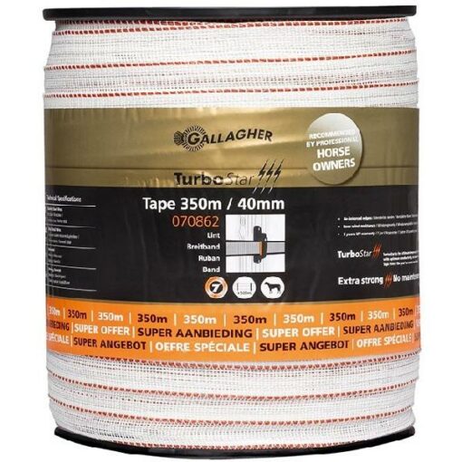 TURBOSTAR LINT 40MM WIT 350M