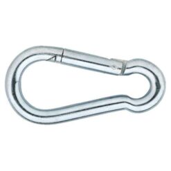 KARABIJNHAAK -RVS- 8X80 (PER STUK GELABELD)