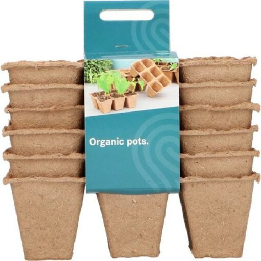 SOGO Biologische potjes 4x4cm 6 strips a 6st