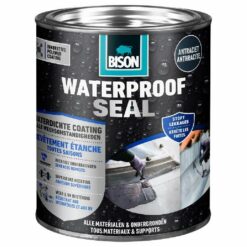 Bison waterproof seal 1kg antraciet