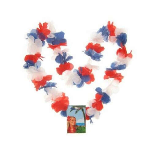 HAWAIIKRANS NEDERLAND ROOD WIT BLAUW