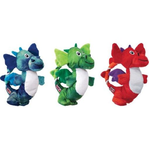 KONG DRAGON KNOTS M/L (ASSORTED COLOURS) 1 ST