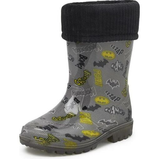 Noud PVC gev.Kinderlaars Grijs 32