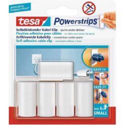 TESA POWERSTRIPS® CABLE-CLIP 0 0 WIT