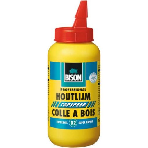 BISON HOUTLIJM TOPSPEED BOT 250G*12 NLFR