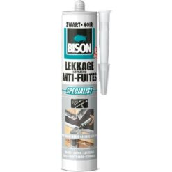 Bison lekkagekit zwart 300 ml koker