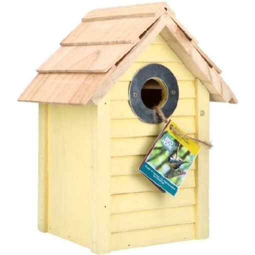 BIRD HOME BEACH NESTKAST BONAIRE YELLOW (4)