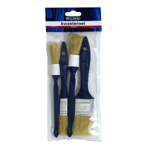 SET 4D. ELMA KWASTEN WEGWERP