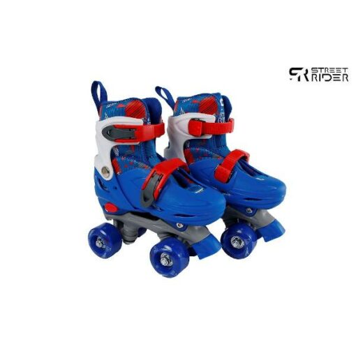 Rolschaatsen blauw 608 alu frame verstelbaar 27-30