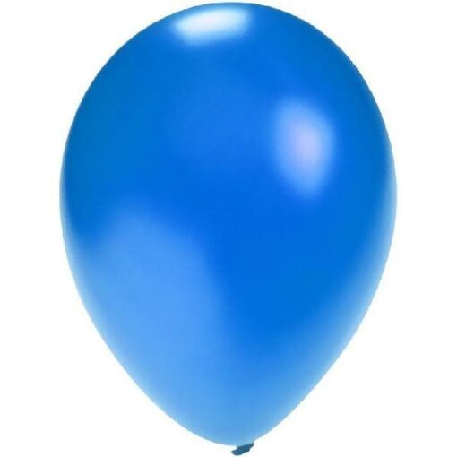 BALLON BLAUW 12 " PER 8 STUKS