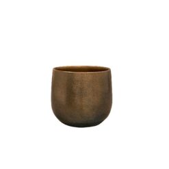 Pot Esra champagne D18H16