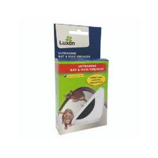 Luxan ratten & muizenverjager 1st 230m2 ultrasoon