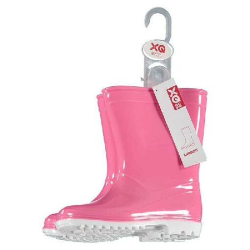 XQ Kids rain boots roze 23 t/m 26 per st.