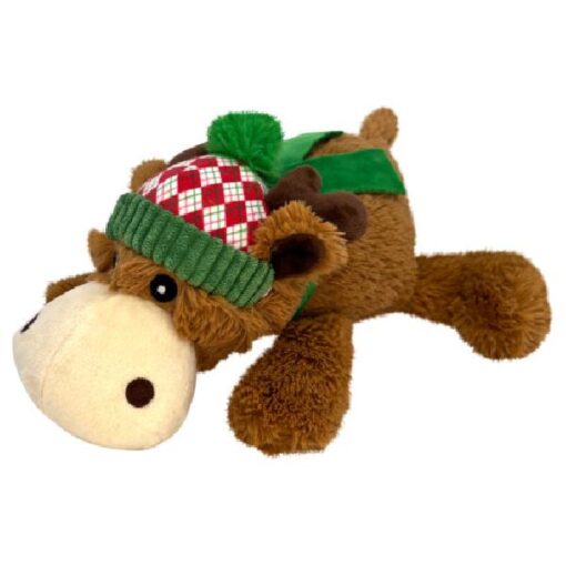 Kong holiday cozie reindeer bruin M