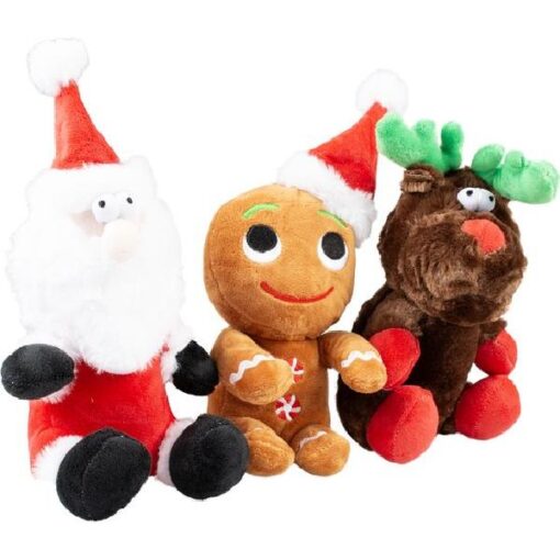 Xmas Pluche knuffel 16x28x9cm