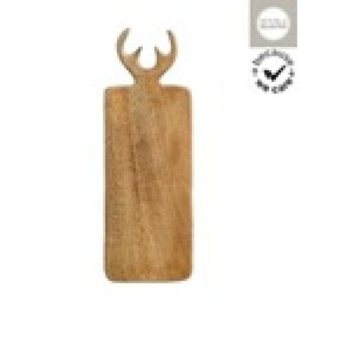 Snijplank rendier bruin FSC 100% - L43xb15xh2cm