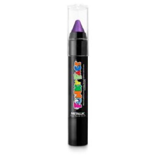 Metallic Face & Body Paint Stick paars