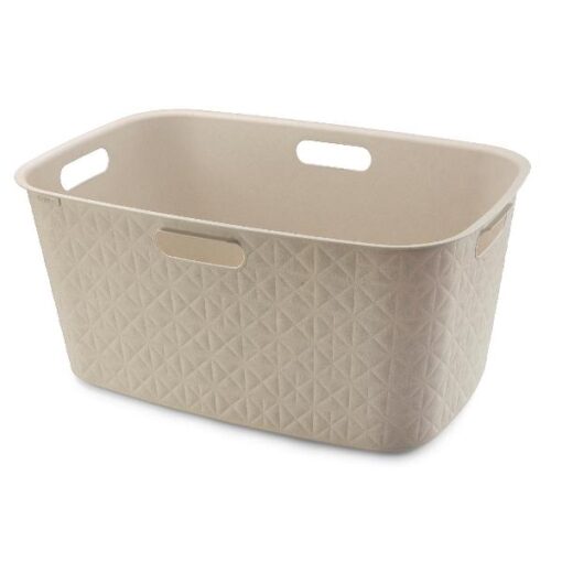 Curver Softex wasmand 45L krijt wit