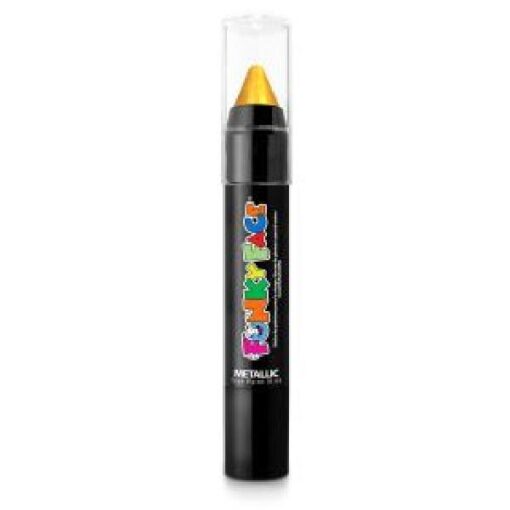 Metallic Face & Body Paint Stick goud
