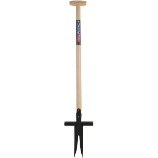 Zuringsteker/Distelsteker 2-tands met T-steel 85cm