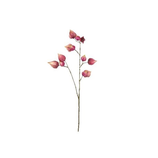 Countryfield kunstbloem psysalis paars 95cm