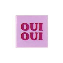 Tile Oui Oui Purple 10x10x1cm