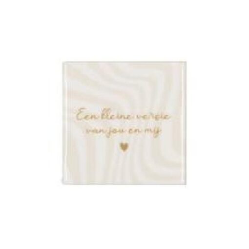Tile Een Kleine Versie Beige 10x10x1cm