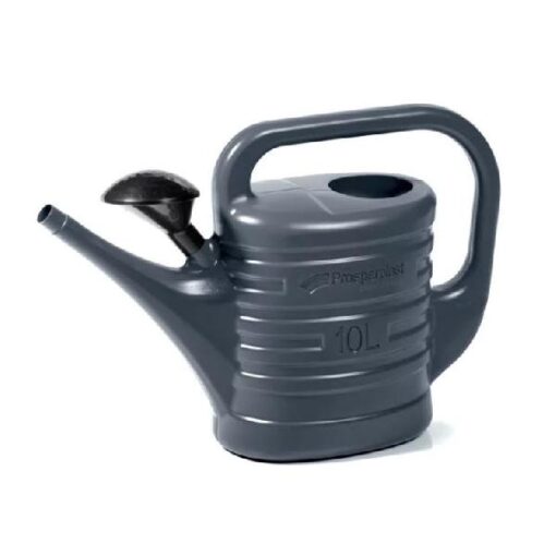 GIETER KUNSTSTOF ANTRACIET, MET BROES, 10L