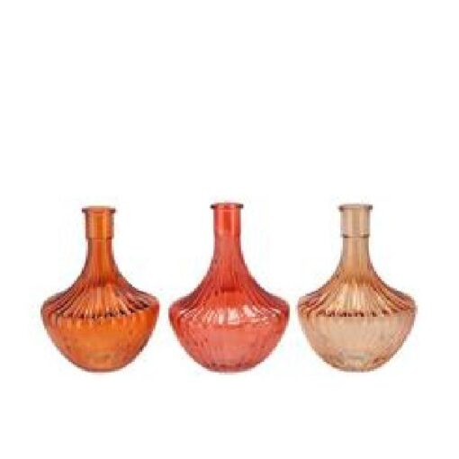Dayah Red Vase glass Vase 17x24cm
