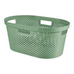 Curver infinity wasmand dots 40L gerecycled groen