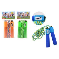 Outdoor fun springtouw met teller