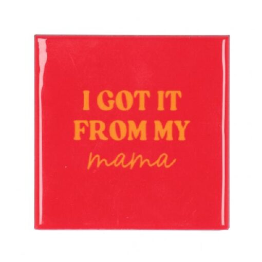 Tile I got it Pink 10x10x1cm