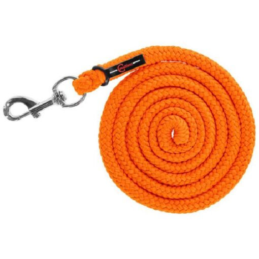 Voorbrenglijn met musketon HIPPO - PE oranje