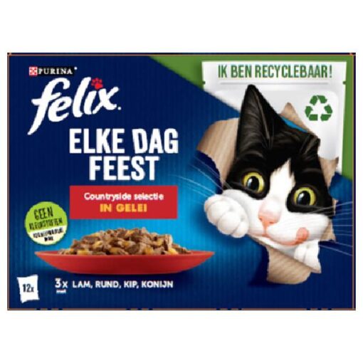 Felix MP EDF Countryside 12x85 g Lam|Rund|Kip