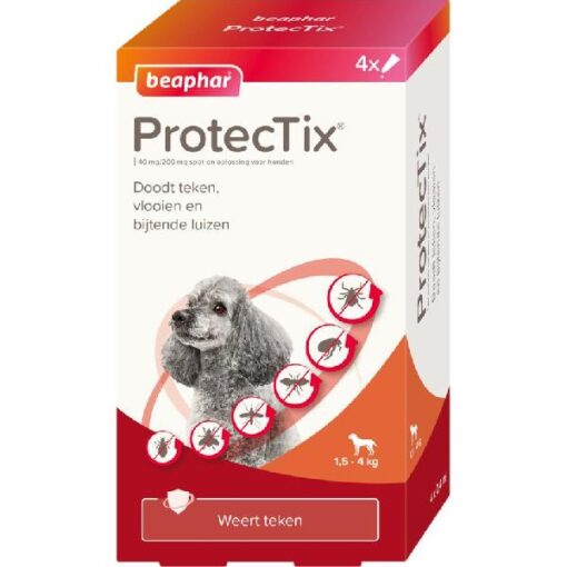 Beaphar protectix hond 1,5 - 4 kg (4 pip)