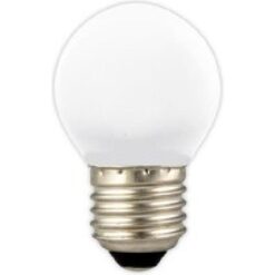 LED Partylights Kogel 1W E27 wit - in & outdoor