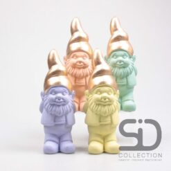 Kabouter met gouden muts 7,5x7,8x19,5cm