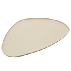 Metalen tray organisch sand 28x39 cm