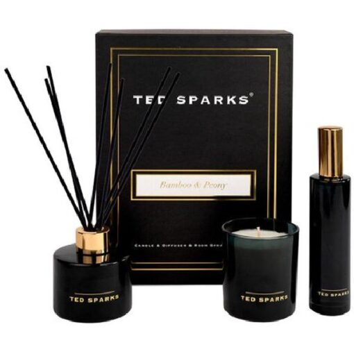 Ted Sparks-Candle, Diffuser & room Bamboo & Peony
