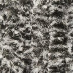 Vliegengordijn-kattenstaart- 90x220 cm grijs/zwart